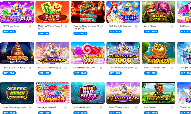 PP là nhà cung cấp rất nhiều Slot game phổ biến